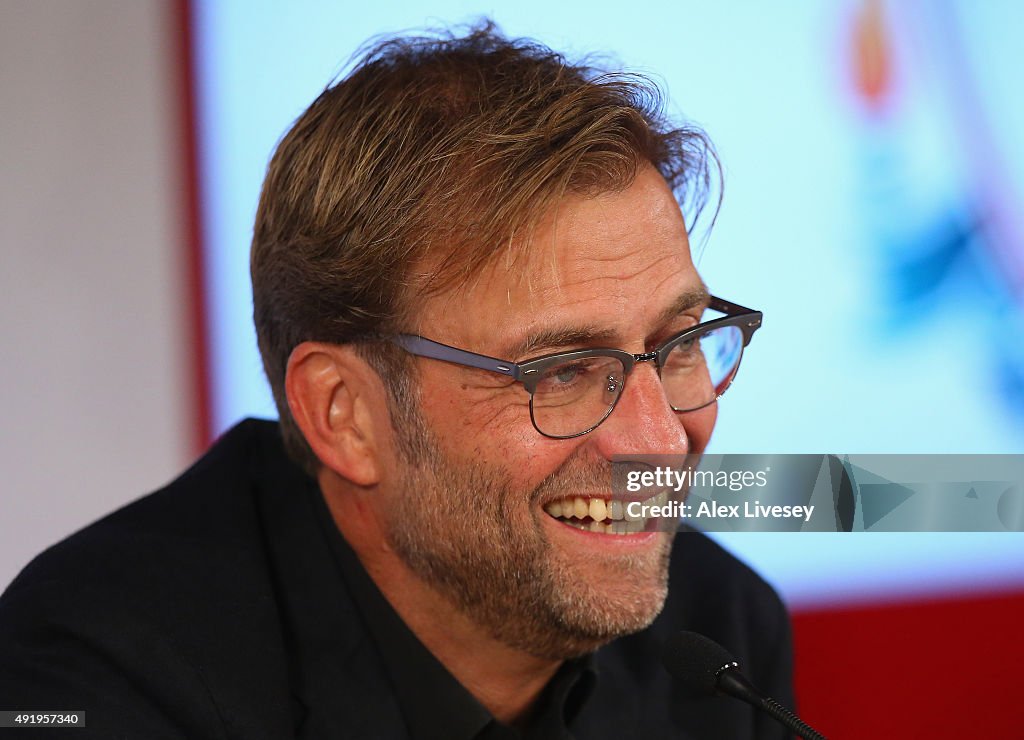 Liverpool Unveil New Manager Jurgen Klopp