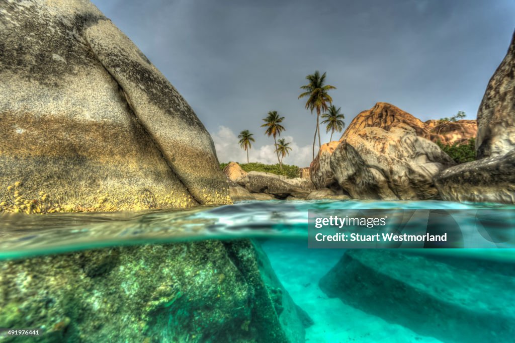 Above and below baths