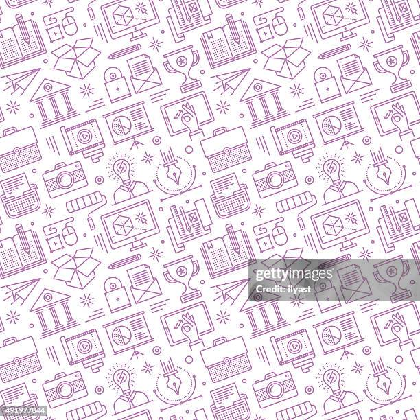 Repeating Blueprint Pattern Photos and Premium High Res Pictures ...