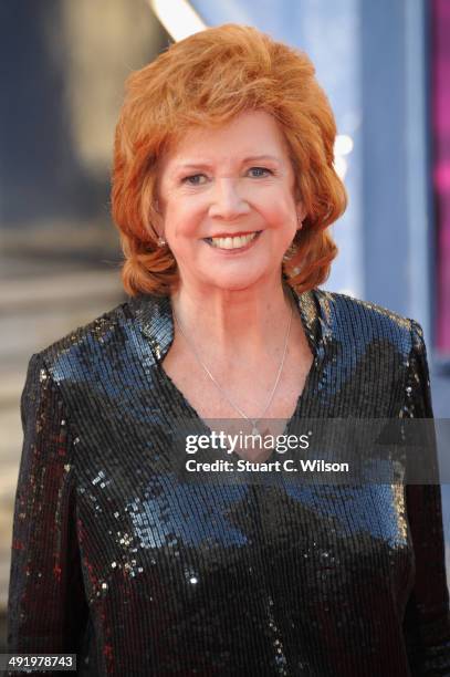 Cilla Black attends the Arqiva British Academy Television Awards at Theatre Royal on May 18, 2014 in London, England.