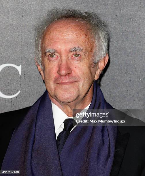 Jonathan Pryce attends the BFI Luminous Fundraising Gala at The Guildhall on October 6, 2015 in London, England.