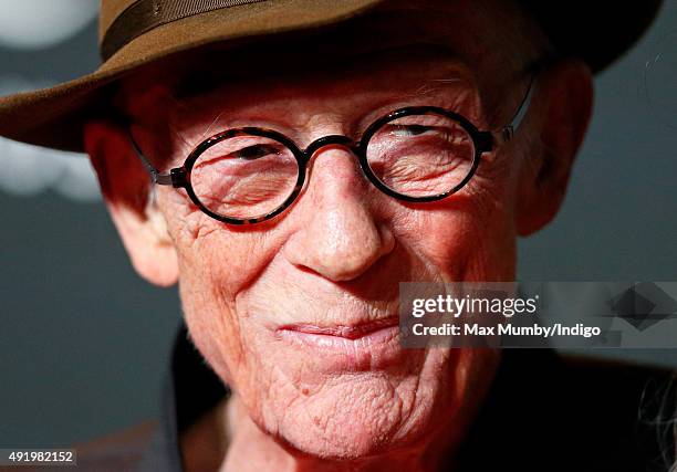 Sir John Hurt attends the BFI Luminous Fundraising Gala at The Guildhall on October 6, 2015 in London, England.