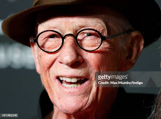 Sir John Hurt attends the BFI Luminous Fundraising Gala at The Guildhall on October 6, 2015 in London, England.