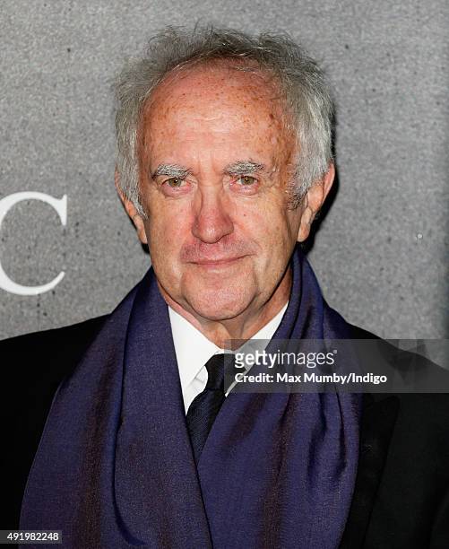 Jonathan Pryce attends the BFI Luminous Fundraising Gala at The Guildhall on October 6, 2015 in London, England.