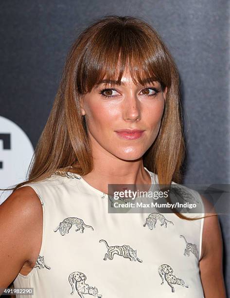 Jacqui Ainsley attends the BFI Luminous Fundraising Gala at The Guildhall on October 6, 2015 in London, England.