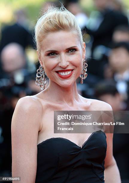 Judit Masco attends "The Homesman" Premiere at the 67th Annual Cannes Film Festival on May 18, 2014 in Cannes, France.