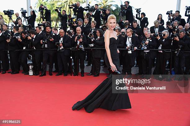 Judit Masco attends "The Homesman" Premiere at the 67th Annual Cannes Film Festival on May 18, 2014 in Cannes, France.