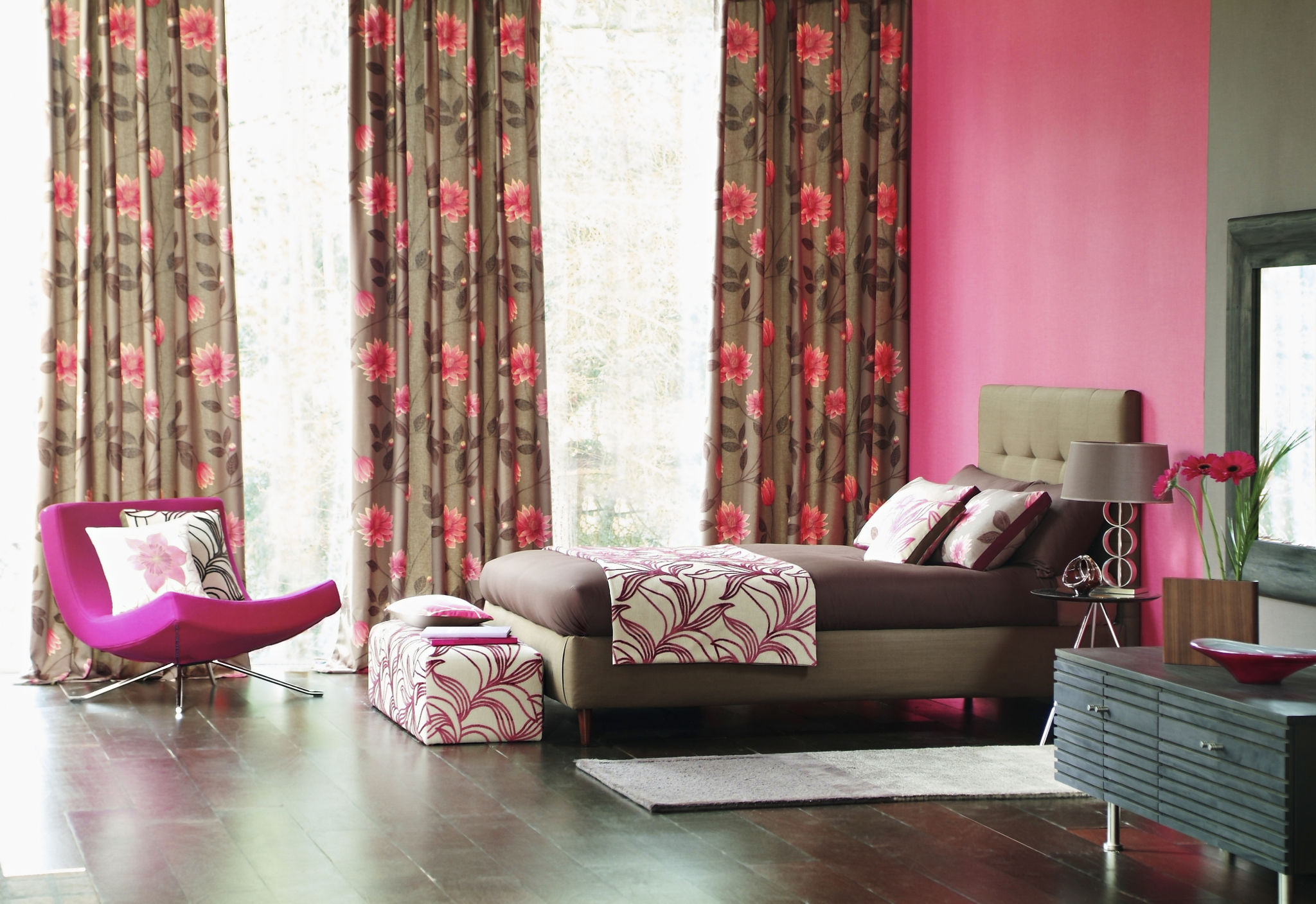 vibrant drapes