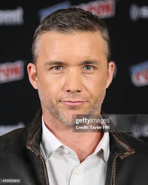 Jeff Hephner visits the SiriusXM Studios at New York Comic-Con at The Jacob K. Javits Convention Center on October 9, 2015 in New York City.