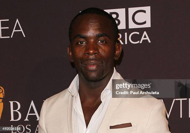 Actor Jimmy Akingbola attends the BAFTA Los Angeles TV Tea 2015 at SLS Hotel on September 19, 2015 in Beverly Hills, California.