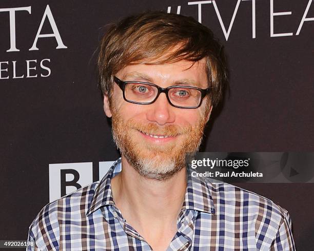 Writer Stephen Merchant attends the BAFTA Los Angeles TV Tea 2015 at SLS Hotel on September 19, 2015 in Beverly Hills, California.