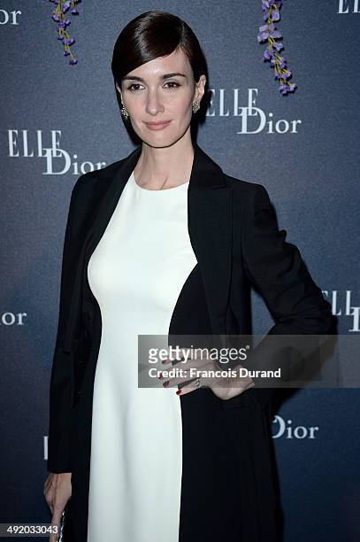 Paz Vega attends the Dior & ELLE Magazine Dinner at the 67th Annual Cannes Film Festival at Albane by Costes, JW Marriott Rooftop on May 18, 2014 in...
