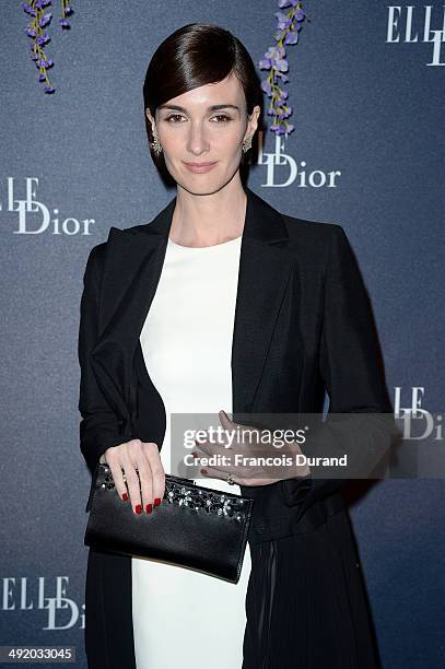 Paz Vega attends the Dior & ELLE Magazine Dinner at the 67th Annual Cannes Film Festival at Albane by Costes, JW Marriott Rooftop on May 18, 2014 in...