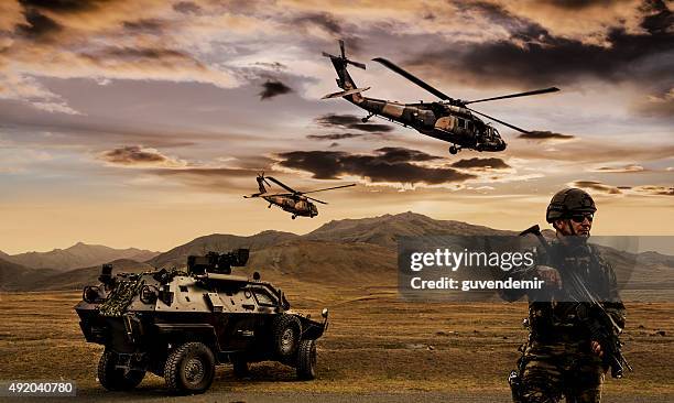 military operation - military vehicle bildbanksfoton och bilder
