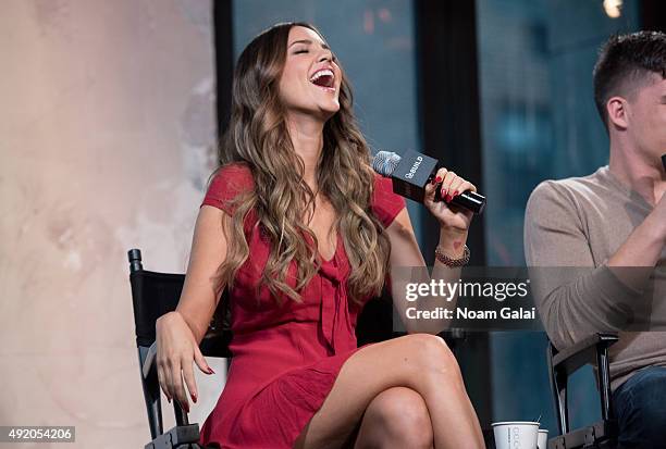 Actress Eiza Gonzalez of 'From Dusk Til Dawn: The Series' attends AOL Build at AOL Studios in New York on October 9, 2015 in New York City.