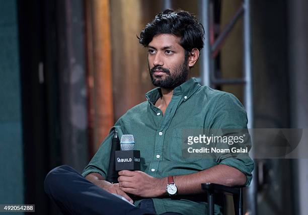 Ray Rahman attends AOL Build at AOL Studios in New York on October 9, 2015 in New York City.