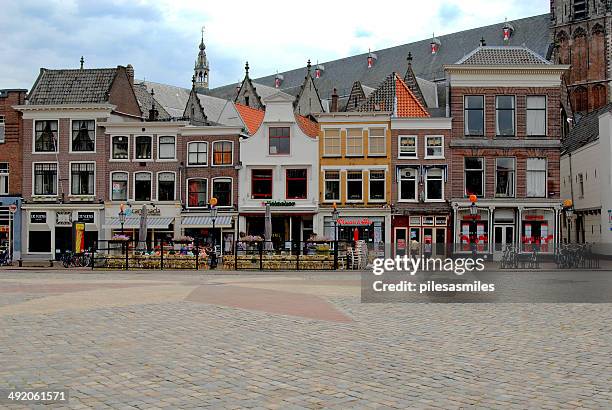 gouda terrace, netherlands - gouda stock pictures, royalty-free photos & images