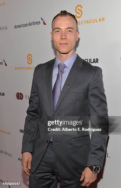 Skee arrives on the red carpet at the 2014 Sports Spectacular Gala at the Hyatt Regency Century Plaza on May 18, 2014 in Century City, California.