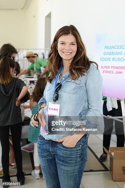 Jeanne Tripplehorn attends Hammer Museum K.A.M.P. 2014 on May 18, 2014 in Los Angeles, California.
