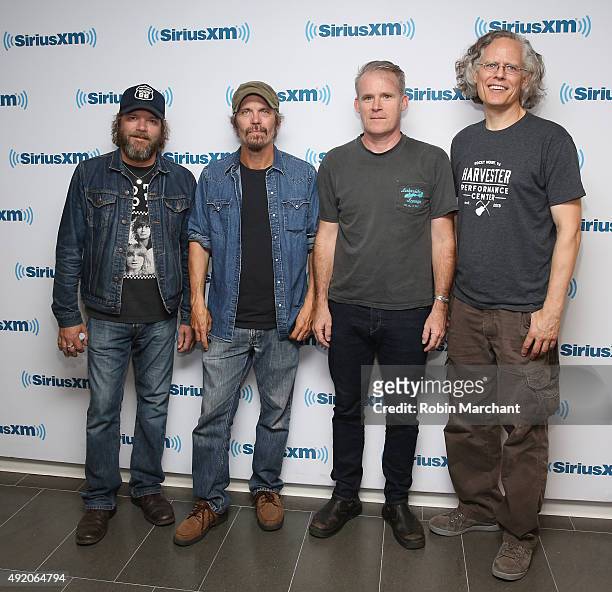 The Bottle Rockets visits at SiriusXM Studios on October 9, 2015 in New York City.