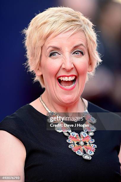 Julie Hesmondhalgh attends the Arqiva British Academy Television Awards at Theatre Royal on May 18, 2014 in London, England.