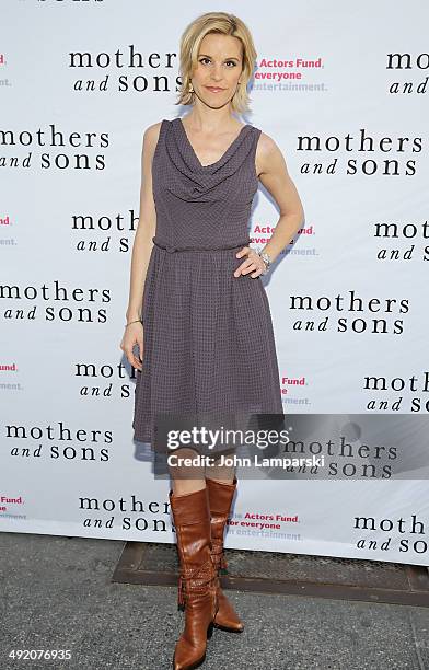 Jenn Colella attends the "Mothers And Sons" Actors Fund Special Performance at John Golden Theatre on May 18, 2014 in New York City.