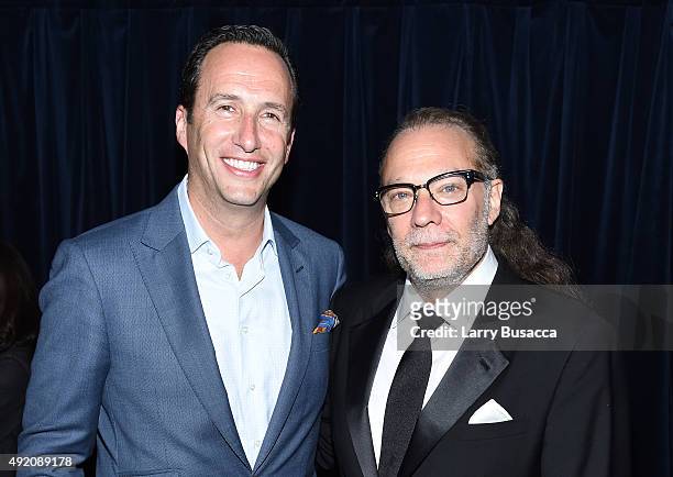 President General Manager AMC and Sundance TV Charlie Collie and Executive producer Greg Nicotero attend AMC's "The Walking Dead" Season 6 Fan...