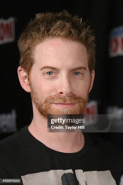 Seth Green visits the SiriusXM Studios during New York Comic-Con at The Jacob K. Javits Convention Center on October 9, 2015 in New York City.