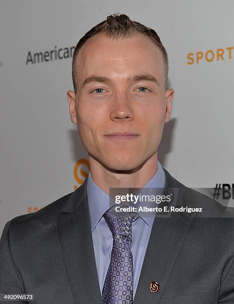 Skee arrives on the red carpet at the 2014 Sports Spectacular Gala at the Hyatt Regency Century Plaza on May 18, 2014 in Century City, California.