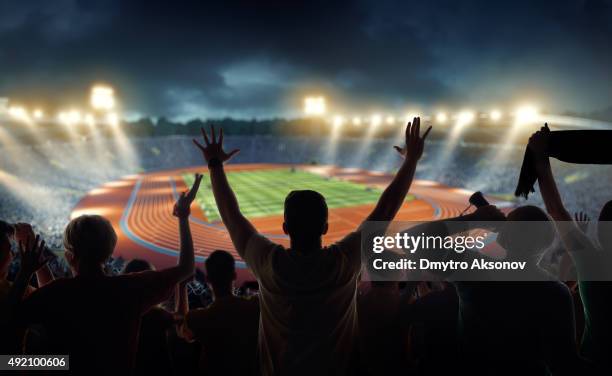 Runner Fans Only 20,487 Race Track Fans Stock Photos, High-Res Pictures, and Images ...