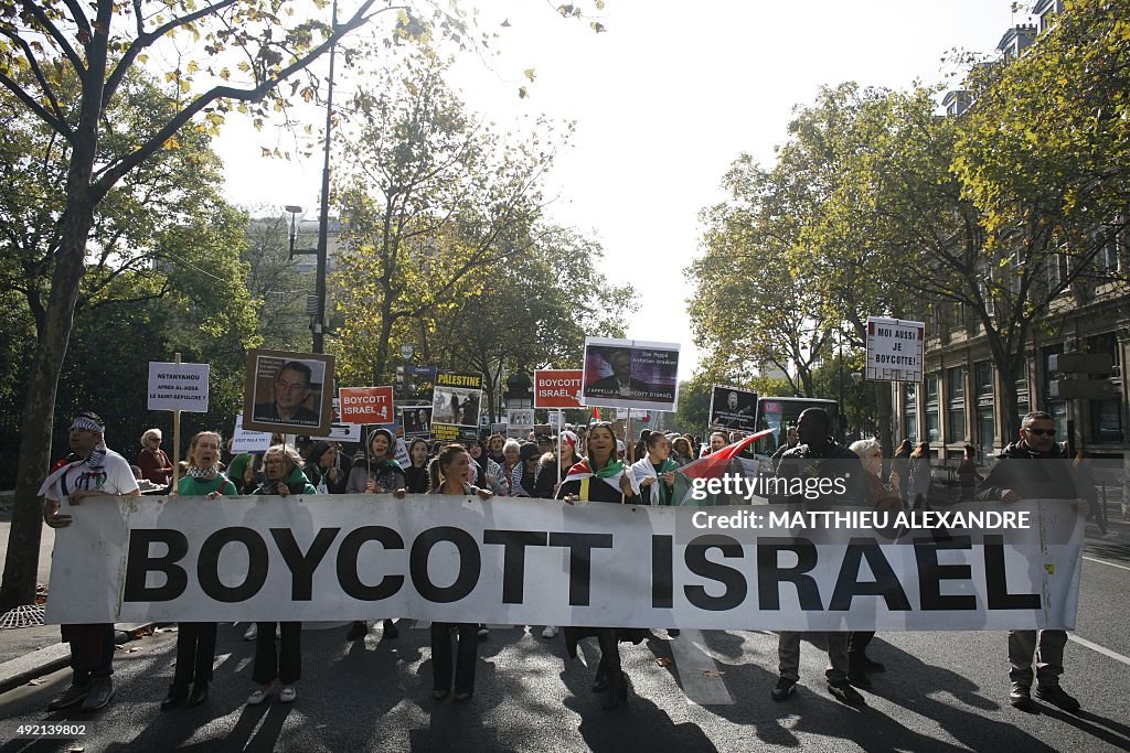 FRANCE-PALESTINE-DEMO