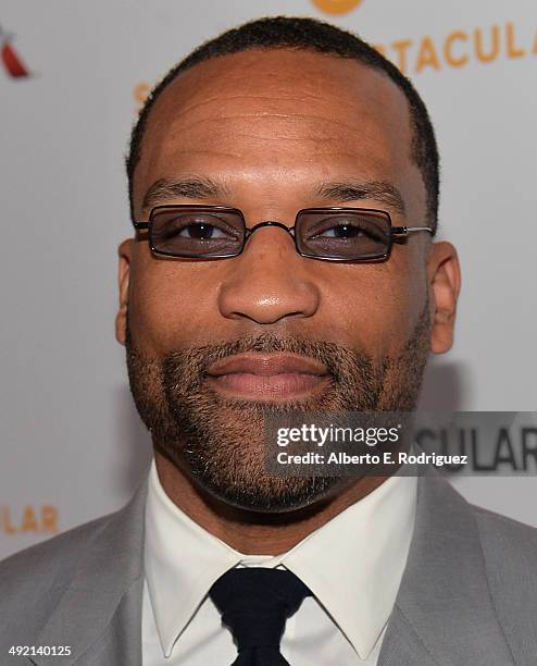 Former NFL player Robert Griffith arrives on the red carpet at the 2014 Sports Spectacular Gala at the Hyatt Regency Century Plaza on May 18, 2014 in...
