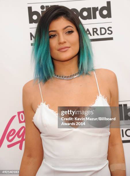 Model Kylie Jenner attends the 2014 Billboard Music Awards at the MGM Grand Garden Arena on May 18, 2014 in Las Vegas, Nevada.