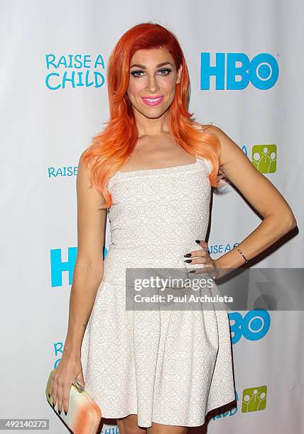 Singer Bonnie McKee attends the RaiseAChild.US 2014 Honors Gala benefiting foster and adoption programs at the "W" Hollywood on May 18, 2014 in...