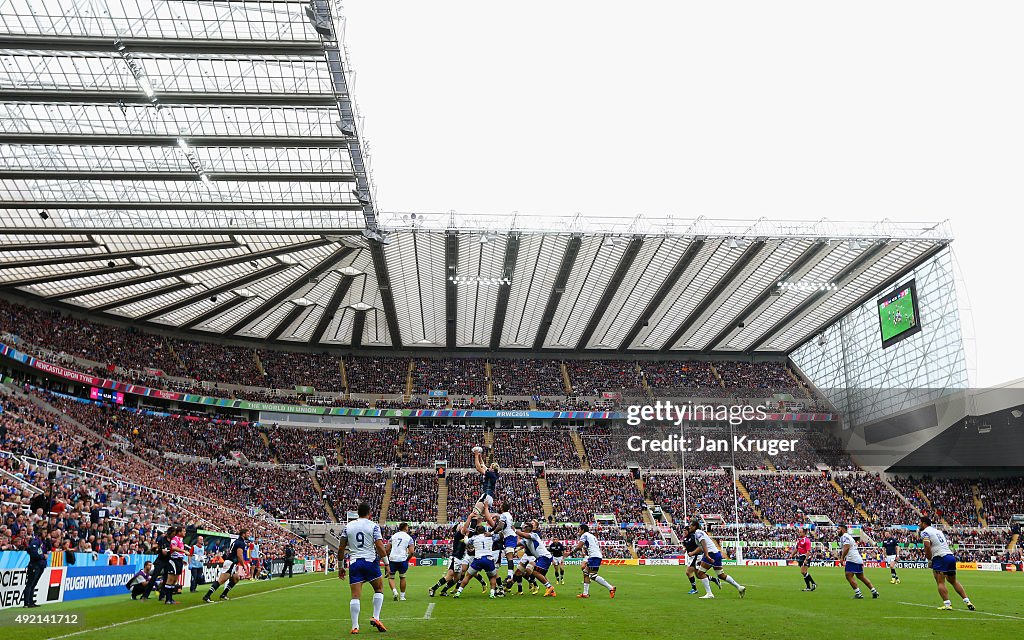 Samoa v Scotland - Group B: Rugby World Cup 2015