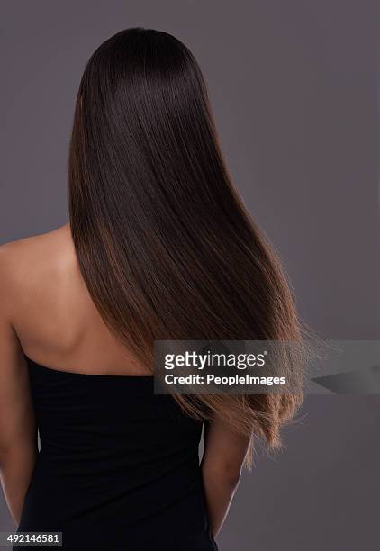 healthy hair at it's best! - long hair stock pictures, royalty-free photos & images