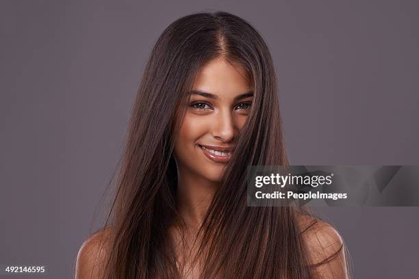 she's got great hair and an even better smile! - long gray hair stock pictures, royalty-free photos & images