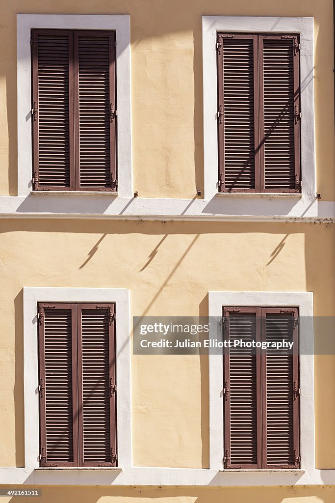 Colourful building facade near Campo de' Fiori