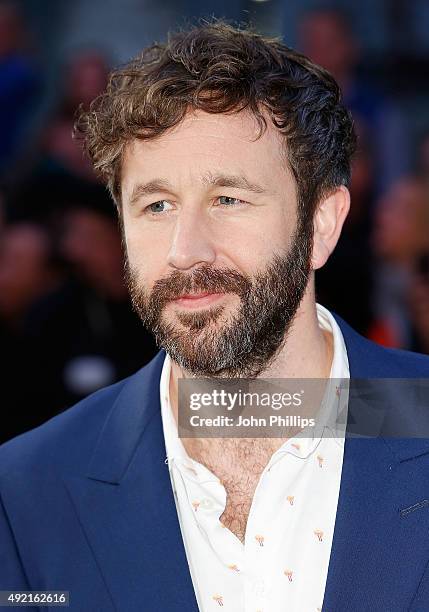 Chris O'Dowd attends the 'The Program' screening, during the BFI London Film Festival, at Vue Leicester Square on October 10, 2015 in London, England.