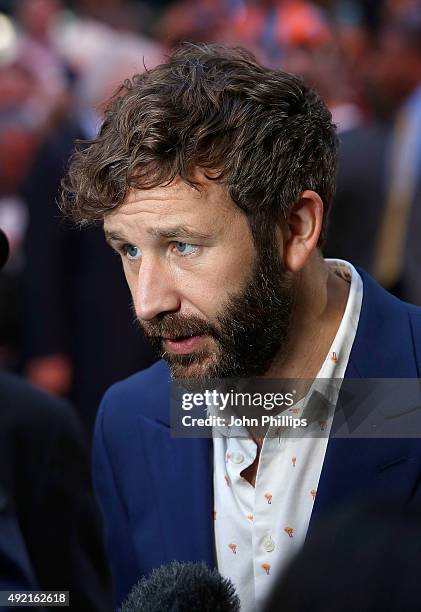 Chris O'Dowd attends the 'The Program' screening, during the BFI London Film Festival, at Vue Leicester Square on October 10, 2015 in London, England.