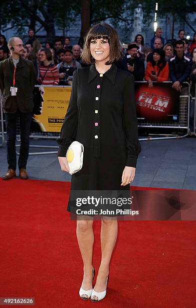 Dawn O'Porter attends the 'The Program' screening, during the BFI London Film Festival, at Vue Leicester Square on October 10, 2015 in London,...