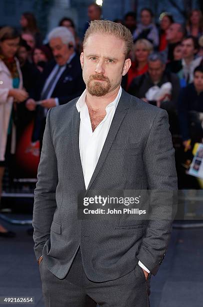 Ben Foster attends the 'The Program' screening, during the BFI London Film Festival, at Vue Leicester Square on October 10, 2015 in London, England.