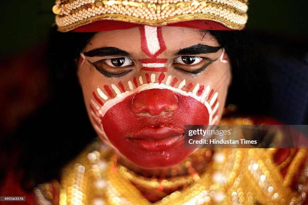 Participants Dressed As Hindu Gods To Take Part In Shobha Yatra