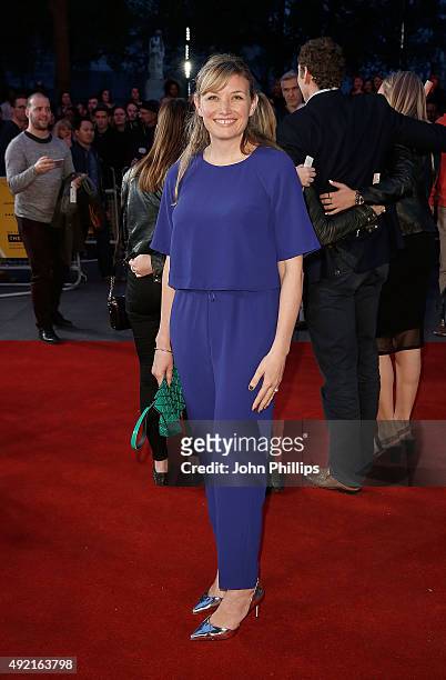Producer Kate Solomon attends the 'The Program' screening, during the BFI London Film Festival, at Vue Leicester Square on October 10, 2015 in...