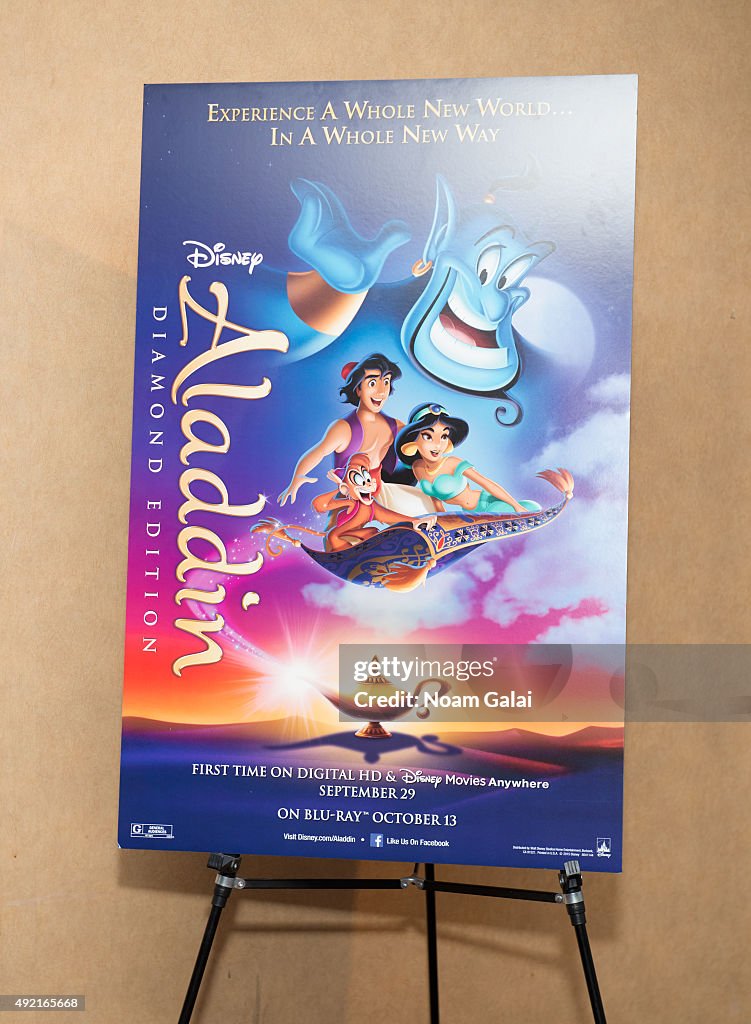 The MOMS Mamarazzi Celebrate The Release Of Disney's "Aladdin" Diamond Edition