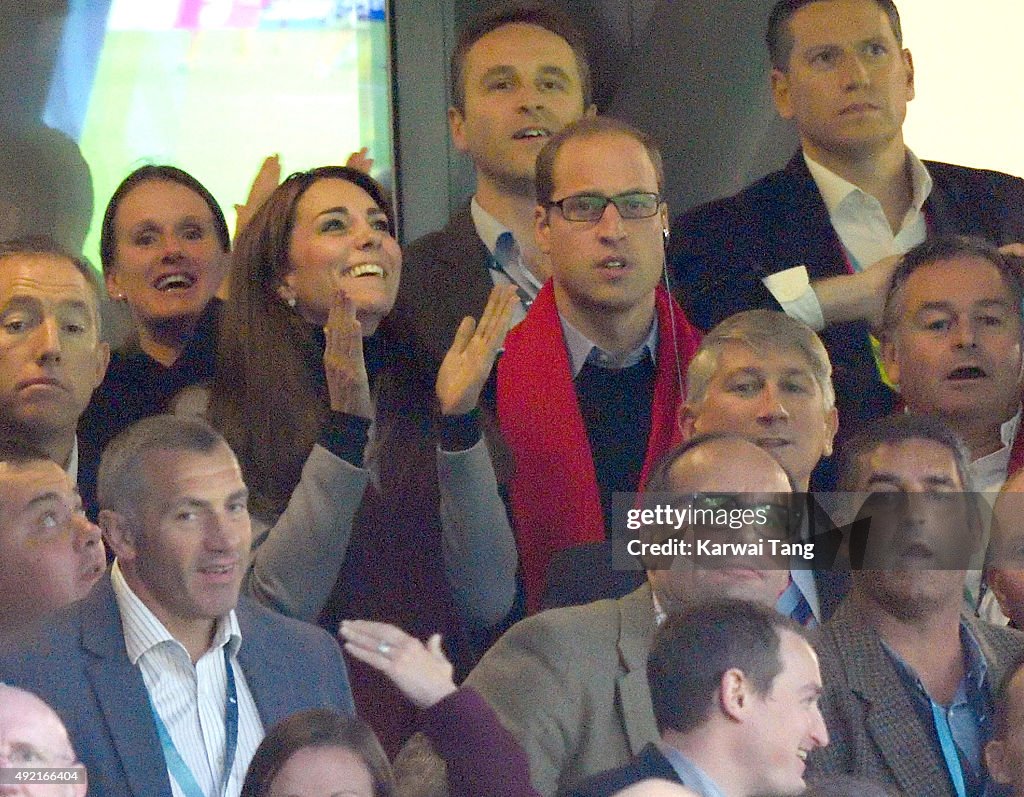 Royals And Celebrities Attend The Rugby World Cup