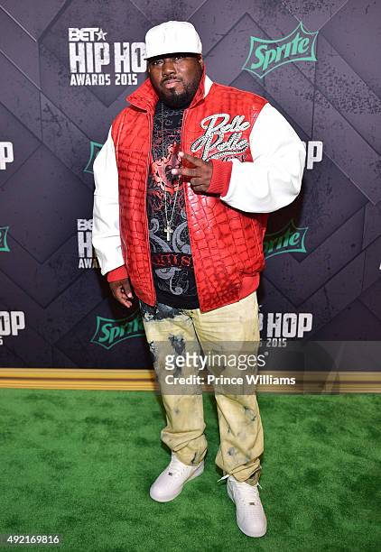 Rahzel attends 2015 BET Hip Hop awards at Boisfeuillet Jones Atlanta Civic Center on October 9, 2015 in Atlanta, Georgia.