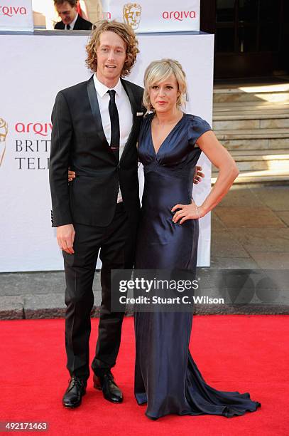 Jenny Jones attends the Arqiva British Academy Television Awards at Theatre Royal on May 18, 2014 in London, England.