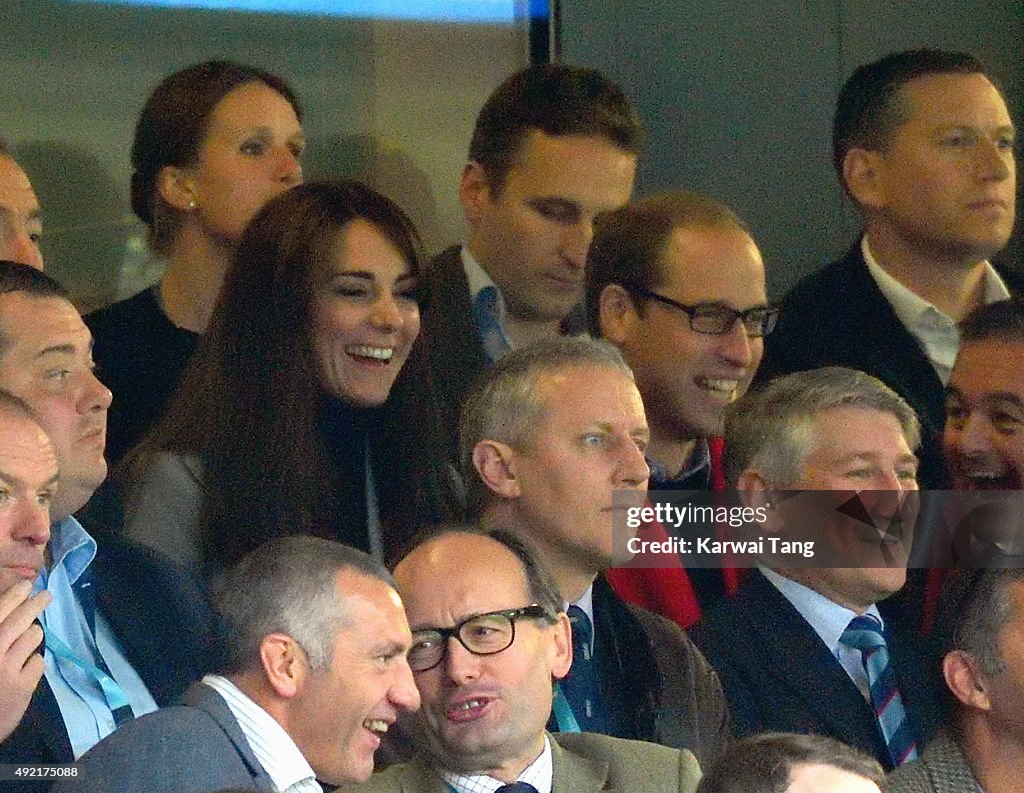 Royals And Celebrities Attend The Rugby World Cup