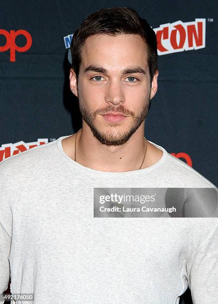 Chris Wood of "Containment" attends New York Comic-Con 2015 day three at The Jacob K. Javits Convention Center on October 10, 2015 in New York City.